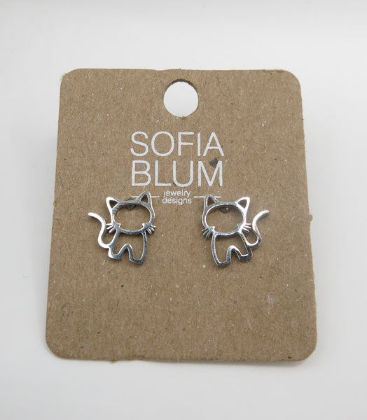 Aretes acero inoxidable-3045p4-$40