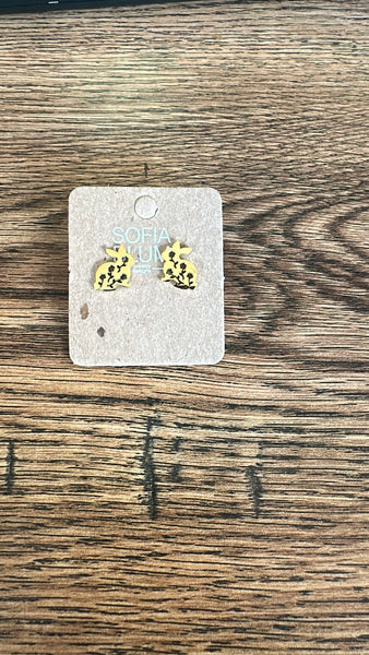 Aretes acero inoxidable-3045ae-$40