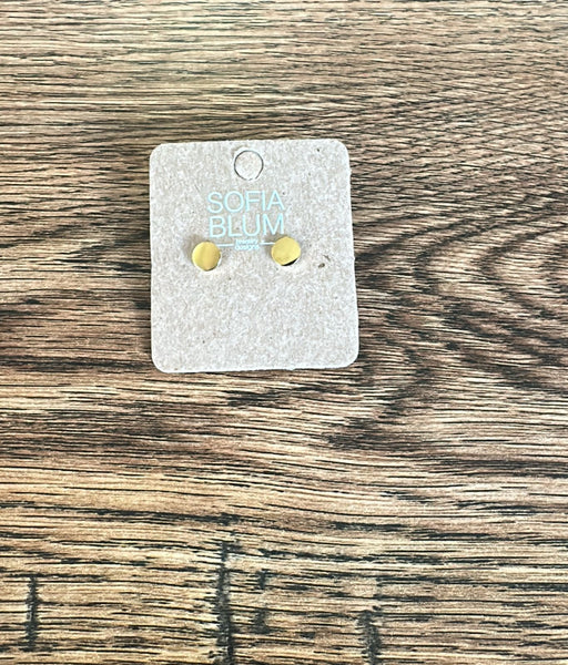 Aretes acero inoxidable-3045ao-$40