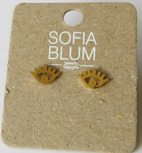 Aretes acero inoxidable-3045f1-$28