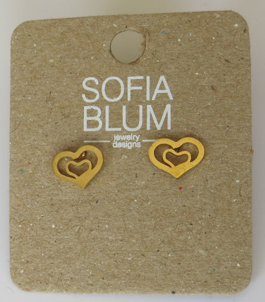 Aretes acero inoxidable-3045o2-$40