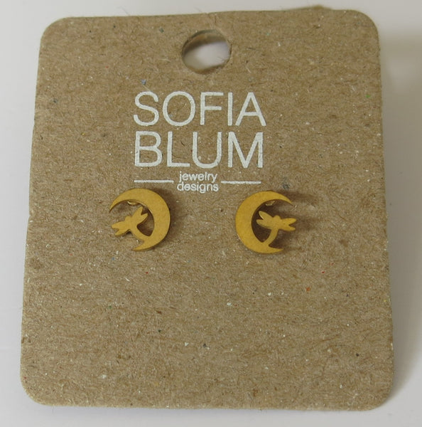 Aretes acero inoxidable-6240a-$38