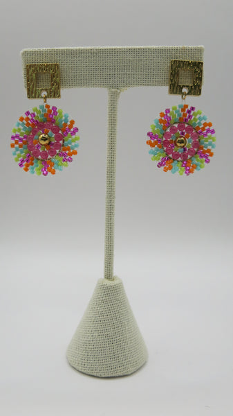 Aretes chapa de oro-7330-$436