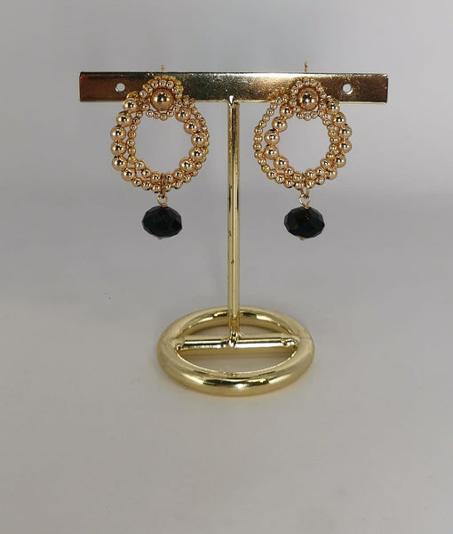 Aretes chapa de oro-7633c-$236