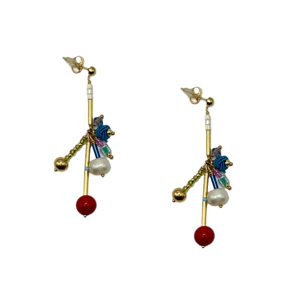 Aretes chapa de oro-7662-$256