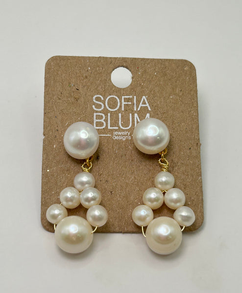 Aretes chapa de oro-7715-$456