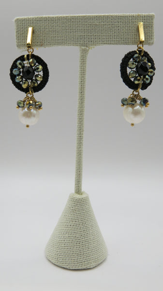 Aretes chapa de oro-7813-$356