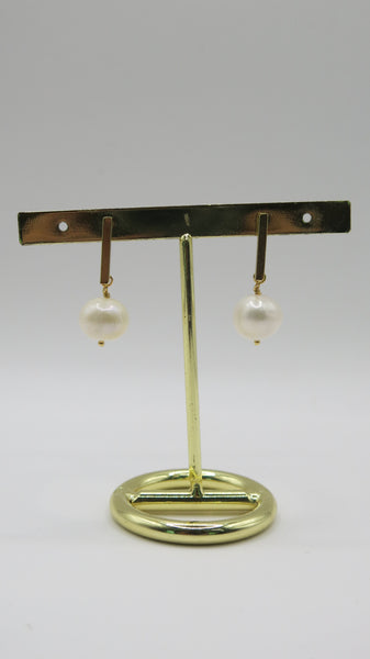 Aretes chapa de oro-7857-$236