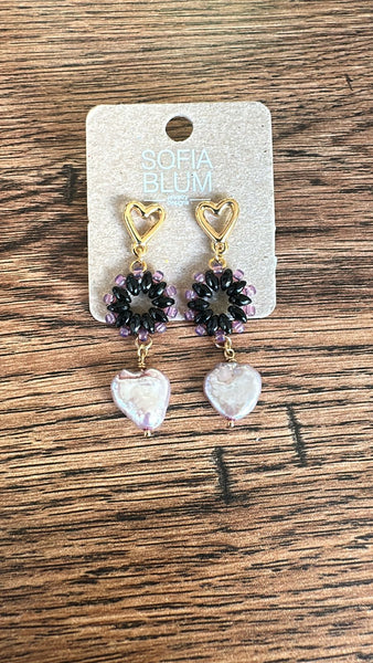 Aretes chapa de oro-7987-$296