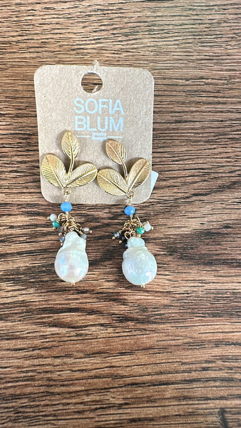 Aretes chapa de oro-7988-$436