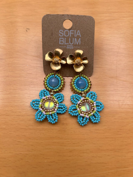 Aretes chapa de oro-8115g-$396