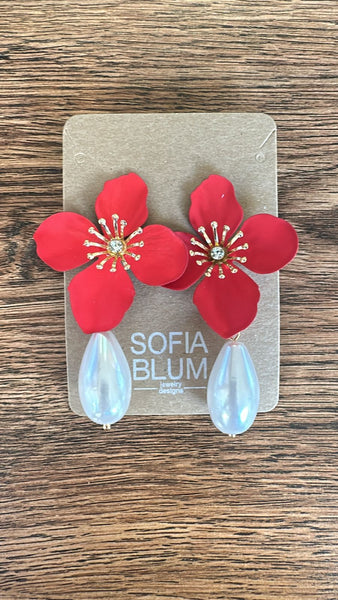 Aretes chapa de oro-8122i-$176