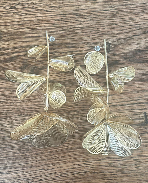 Aretes chapa de oro-8126-$356