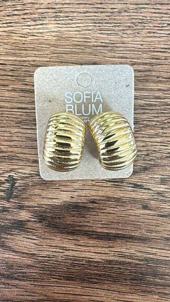 Aretes acero inoxidable-8129-$236
