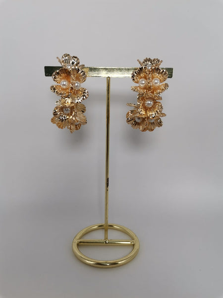 Aretes chapa de oro-8223-$156
