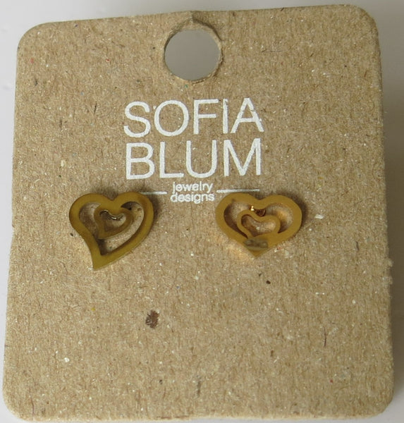 Aretes acero inoxidable-3045w3-$40