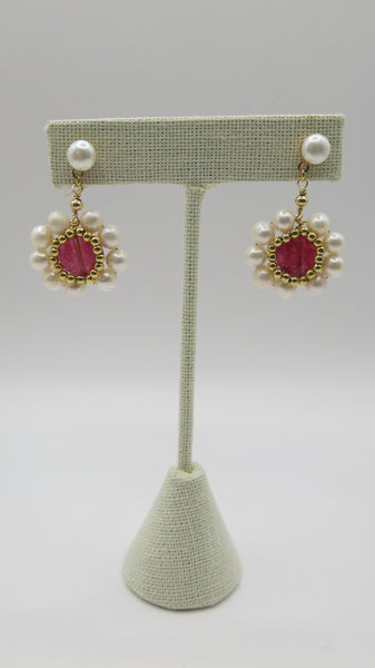 Aretes chapa de oro-7739-$356