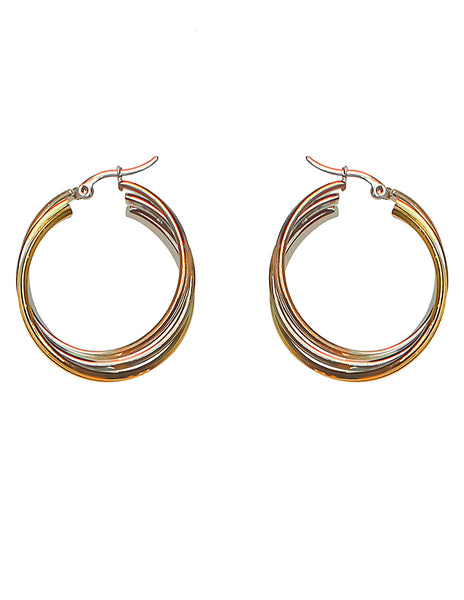Arracadas acero inoxidable-7028a-$106