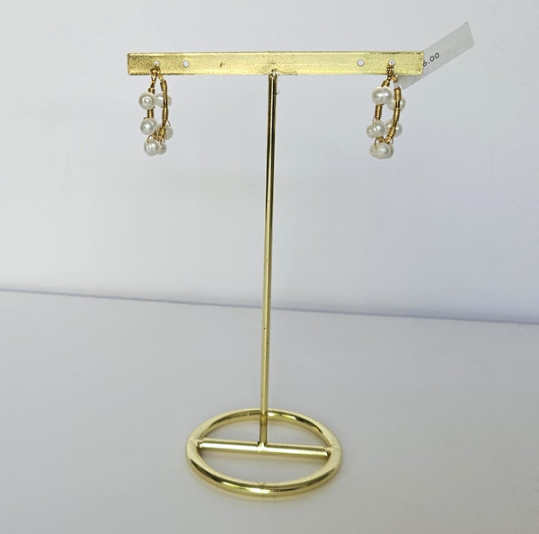 Arracadas chapa de oro-7170-$356