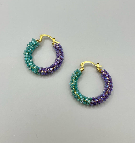 Arracadas chapa de oro-7464a-$236