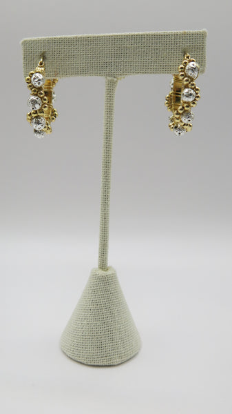 Arracada chapa de oro-7716-$376