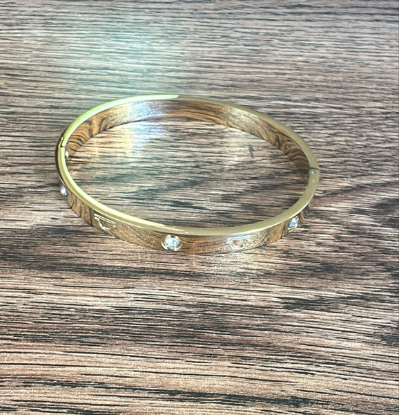 Brazalete acero inoxidable-6687a-$236