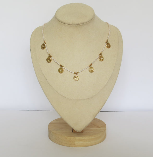 Collar chapa oro-4617-$337