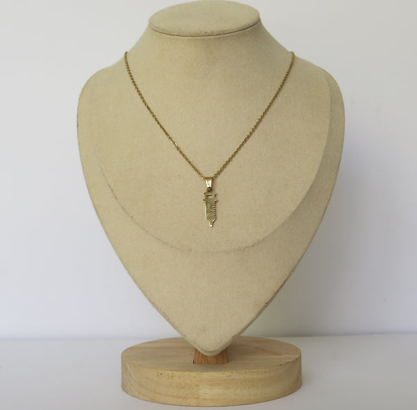 Collar acero inoxidable-5674c-$36