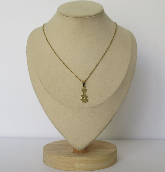 Collar acero inoxidable-5674e-$36