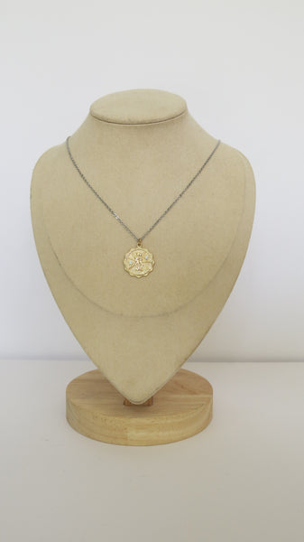 Collar Chapa Oro Kiev 6793