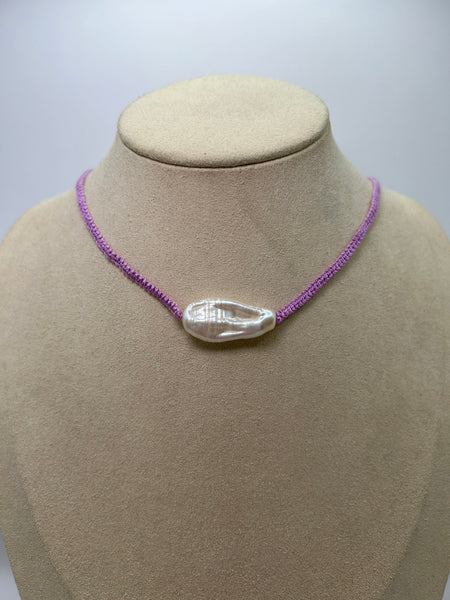 Collar chapa de oro-7724A-$316