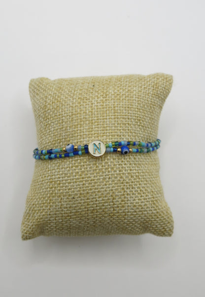 Pulsera chapa oro-5763n-$226