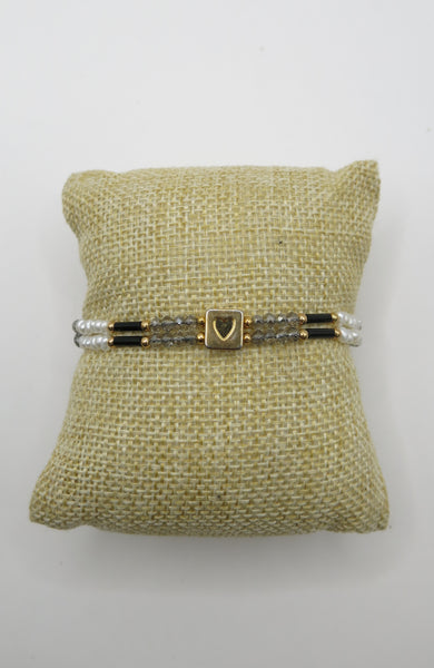 Pulsera chapa oro-6163-$256