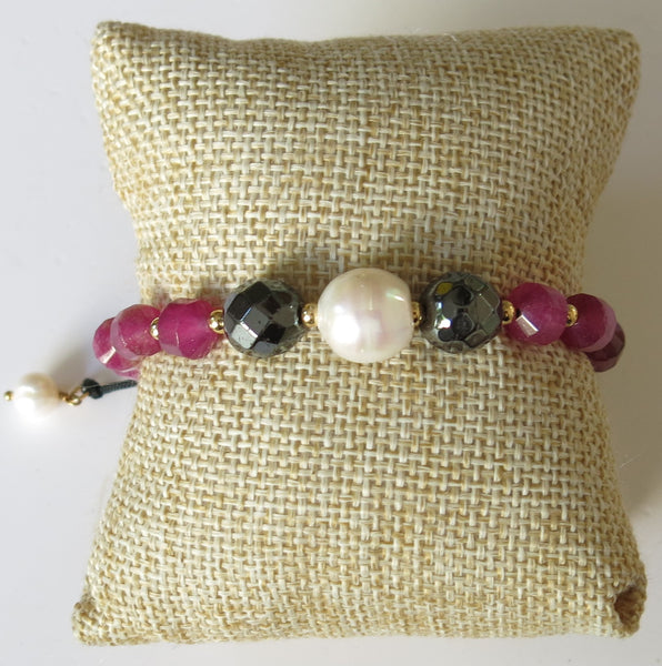 Pulsera chapa oro-6235b-$336