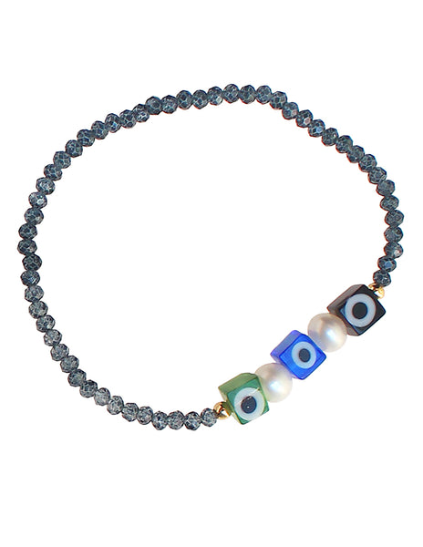 Pulsera chapa oro-6615b-$156