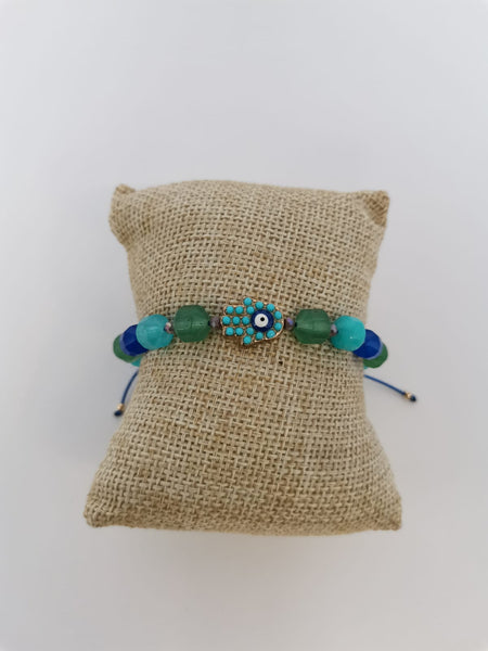 Pulsera chapa oro-6861-$276