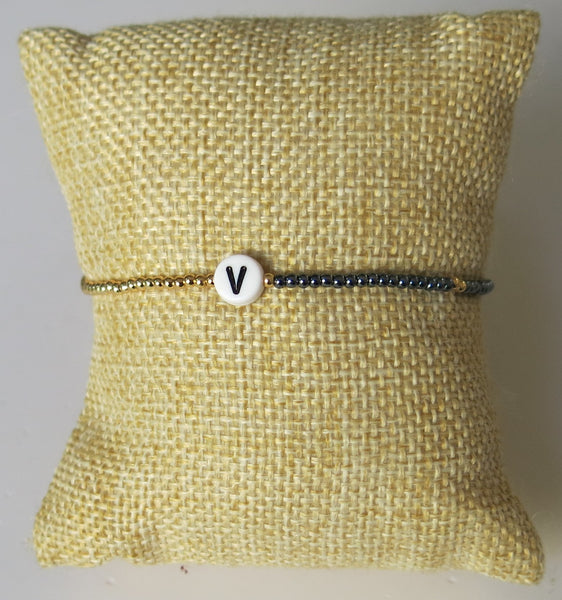 Pulsera chapa oro-6863v-$116