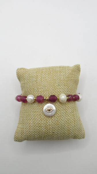 Pulsera chapa oro-6930a-$276
