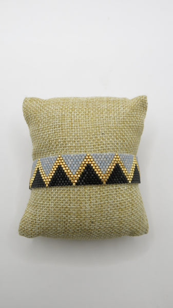 Pulsera chapa oro-7156A-$956