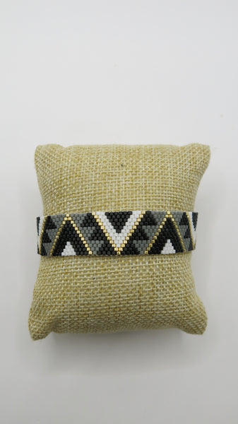 Pulsera chapa oro-7156B-$956