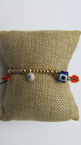 Pulsera chapa oro-7487-$216