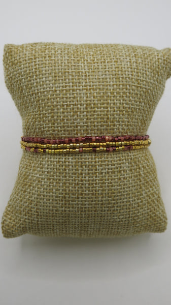 Pulsera chapa oro-$236