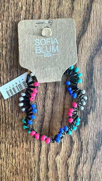 Pulsera chapa oro-7977-$236