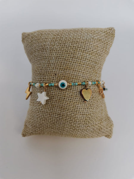 Pulsera chapa oro-8187-$156