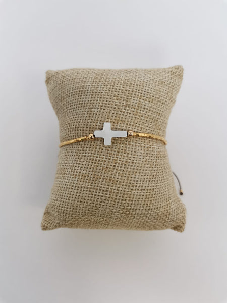 Pulsera chapa oro-8217-$196