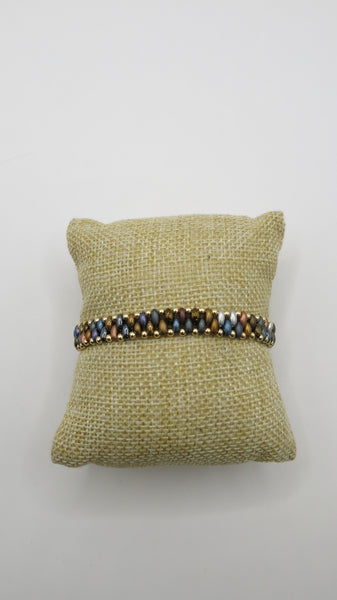 Pulsera chapa de oro-7309h-$316