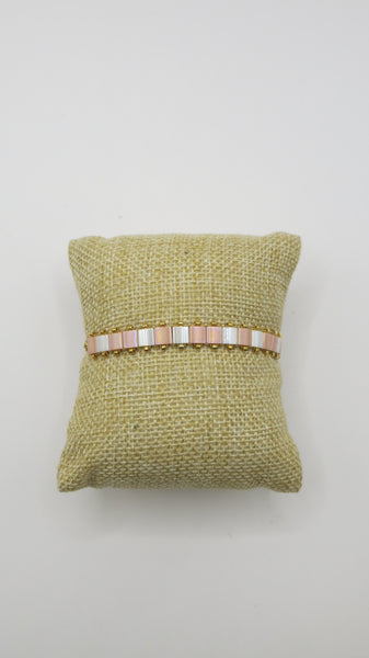 Pulsera chapa de oro-7666b-$216